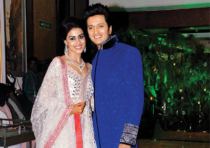 Full house at Riteish Deshmukh-Genelia D’Souza’s sangeet